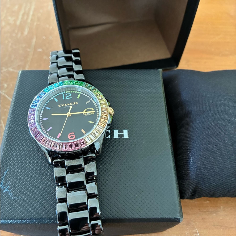 Coach Greyson Rainbow watch - Picture 4 of 6